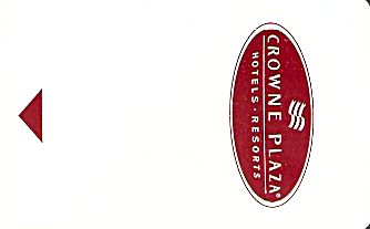 Hotel Keycard Crowne Plaza Generic Front