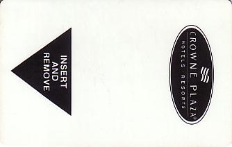 Hotel Keycard Crowne Plaza Generic Front