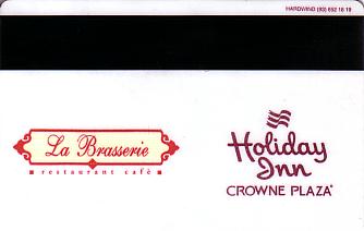 Hotel Keycard Crowne Plaza  Andorra Back