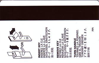 Hotel Keycard Crowne Plaza Atlanta U.S.A. Back