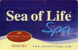 Hotel Keycard Crowne Plaza Dead Sea Israel Front