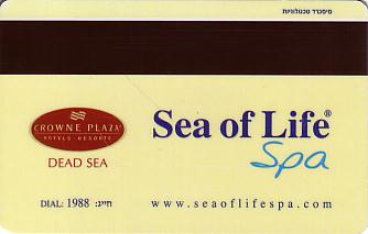 Hotel Keycard Crowne Plaza Dead Sea Israel Back