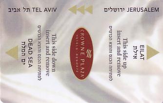 Hotel Keycard Crowne Plaza Eilat Israel Front