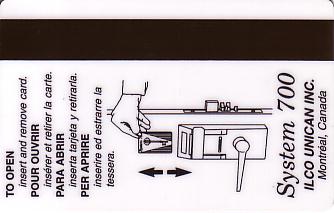 Hotel Keycard Crowne Plaza  Malta Back
