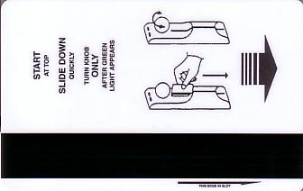 Hotel Keycard Crowne Plaza Rome Italy Back