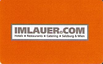 Hotel Keycard Crowne Plaza Salzburg Austria Front