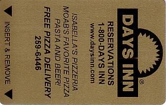 Hotel Keycard Days Inn Generic Front