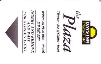 Hotel Keycard Days Inn Tiberias Israel Front
