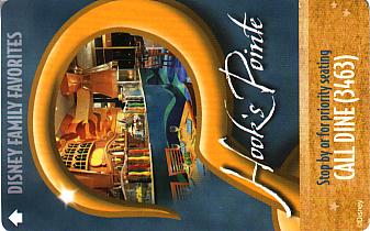 Hotel Keycard Disney Hotels Disneyland U.S.A. Front