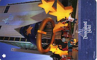 Hotel Keycard Disney Hotels Disneyland U.S.A. Front