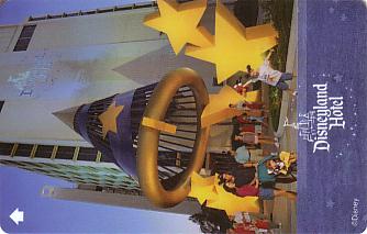 Hotel Keycard Disney Hotels Disneyland U.S.A. Front