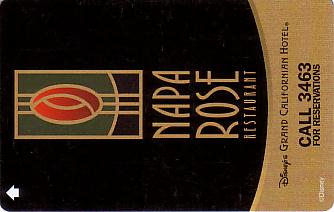 Hotel Keycard Disney Hotels Grand Californian U.S.A. Front