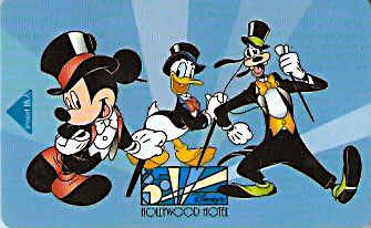 Hotel Keycard Disney Hotels  Hong Kong Front