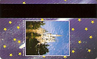 Hotel Keycard Disney Hotels Tokyo Japan Back