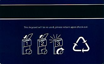 Hotel Keycard Dorint Generic Back
