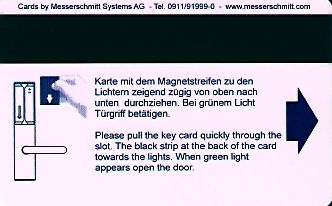 Hotel Keycard Dorint Generic Back