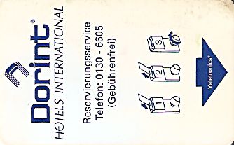 Hotel Keycard Dorint Generic Front