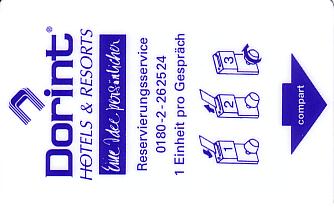 Hotel Keycard Dorint Generic Front