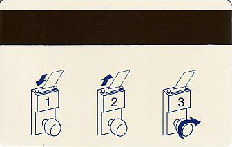 Hotel Keycard Dorint Amsterdam Netherlands Back