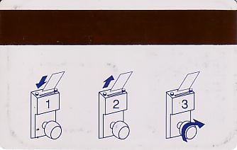 Hotel Keycard Dorint Amsterdam Netherlands Back