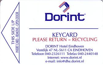 Hotel Keycard Dorint Eindhoven Netherlands Front