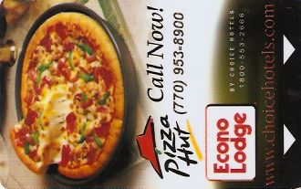 Hotel Keycard Econo Lodge Generic Front