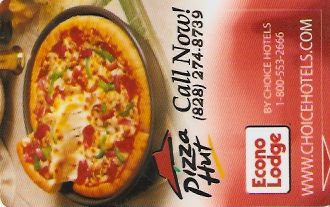 Hotel Keycard Econo Lodge Generic Front