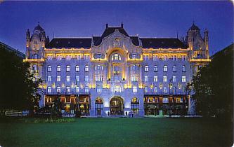 Hotel Keycard Four Seasons Budapest Hungary Front
