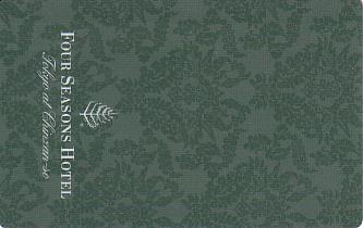 Hotel Keycard Four Seasons Tokyo Japan Front