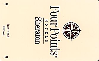 Hotel Keycard Four Points Hotels Generic Front