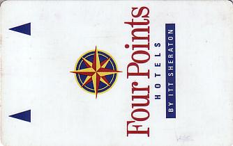 Hotel Keycard Four Points Hotels Generic Front