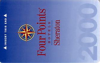 Hotel Keycard Four Points Hotels Generic Front