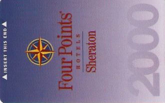 Hotel Keycard Four Points Hotels Generic Front