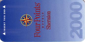 Hotel Keycard Four Points Hotels Generic Front