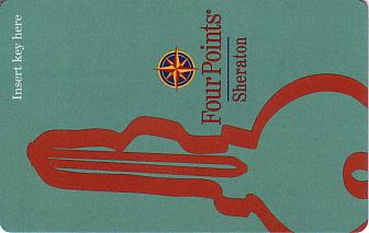 Hotel Keycard Four Points Hotels Generic Front