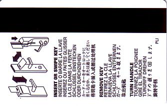 Hotel Keycard Four Points Hotels Generic Back