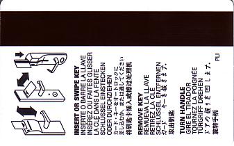 Hotel Keycard Four Points Hotels Generic Back