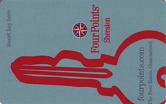 Hotel Keycard Four Points Hotels Generic Front