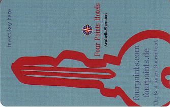 Hotel Keycard Four Points Hotels Generic Front
