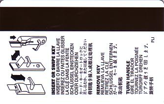 Hotel Keycard Four Points Hotels Generic Back