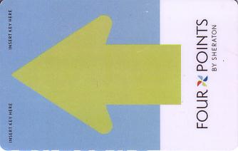 Hotel Keycard Four Points Hotels Generic Front