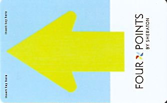 Hotel Keycard Four Points Hotels Generic Front