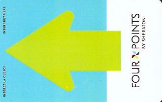 Hotel Keycard Four Points Hotels Generic Front