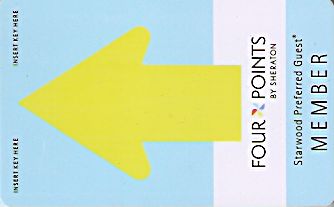 Hotel Keycard Four Points Hotels Generic Front
