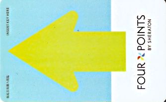 Hotel Keycard Four Points Hotels Generic Front