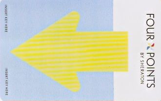Hotel Keycard Four Points Hotels Generic Front