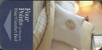 Hotel Keycard Four Points Hotels Generic Front