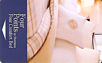 Hotel Keycard Four Points Hotels Bogota Colombia Front