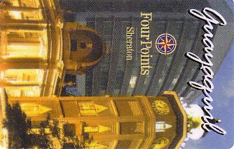 Hotel Keycard Four Points Hotels Guayaquil Ecuador Front
