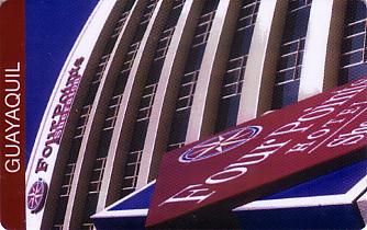 Hotel Keycard Four Points Hotels Guayaquil Ecuador Front
